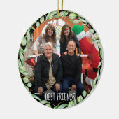 Greenery Keramisch Ornament (Links)