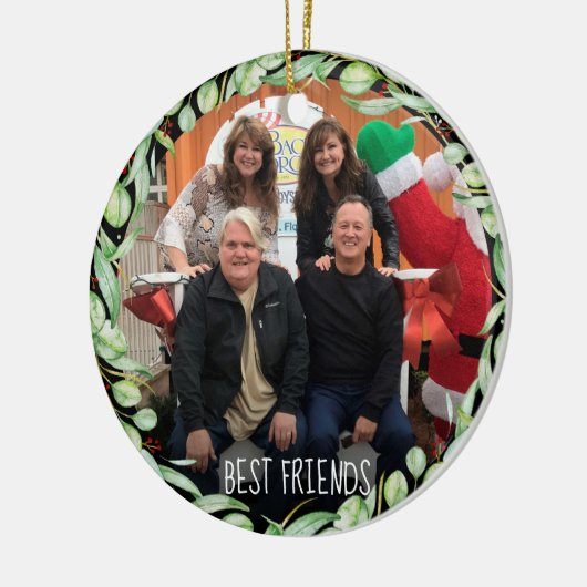 Greenery Keramisch Ornament (Links)
