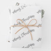 Greenery kerstinpakpapier inpakpapier vel (In situ)