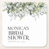 Greenery Kruiden Vrijgezellenfeest Kartonnen Onderzetters (Voorkant)