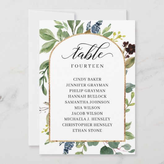 Greenery laat de Kaarten van de Grafiek van het Aa (Achterkant)