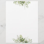 Greenery laat de tijdlijn voor het planningsschema (Achterkant)