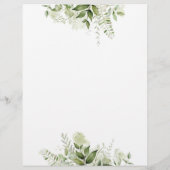 Greenery laat de tijdlijn voor het planningsschema (Achterkant)