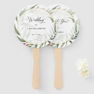 Greenery Leaves Wreath Wedding Welcome Handwaaier