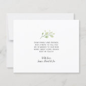 Greenery Lemon Waterverf Floral (Achterkant)