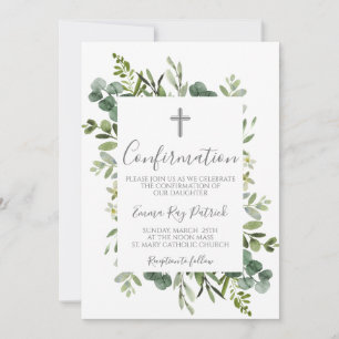 Greenery Lijst Bevestiging Kaart