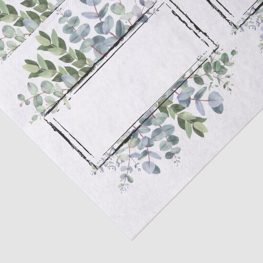 Greenery Lijst for Decoupage Tissuepapier (Detail)