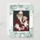Greenery Lijst Fotokaart Kaart (Voorkant)