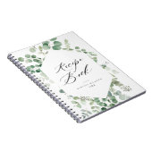 greenery lijst Recipe Book Notitieboek (Rechterzijde)
