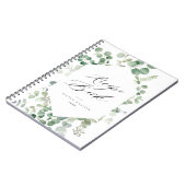 greenery lijst Recipe Book Notitieboek (Linkerzijde)