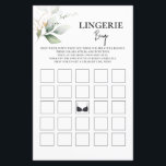 Greenery Lingerie Bingo vrijgezellenfeest game<br><div class="desc">Greenery Lingerie Bingo vrijgezellenfeest game</div>