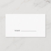 Greenery Luier loterij Baby shower Behuizing Informatiekaartje (Achterkant)