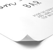 Greenery mamma-osa bar/Mim-osa bar Poster (Hoek)