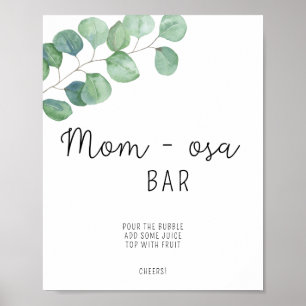 Greenery mamma-osa bar/Mim-osa bar Poster