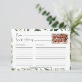 Greenery Meat Kitchen Vrijgezellenfeest Recipe Kar (Staand voorkant)