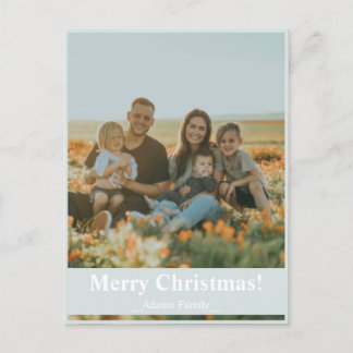 Greenery Merry kerstfoto Briefkaart