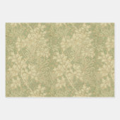 Greenery Morris Foliage Green Leaves Inpakpapier Vel (Voorkant 2)