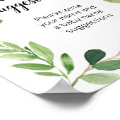 Greenery Name Suggestions Poster (Hoek)