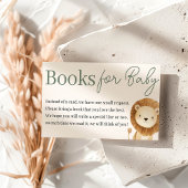 Greenery Oerwoud Safari Animals Books for Baby Informatiekaartje