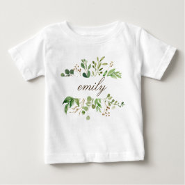 Greenery Personalized Name Baby
