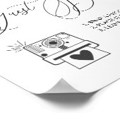 Greenery Photo Guest Book Sign Poster (Hoek)