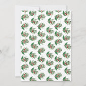 Greenery Pinecone Pine doet mee met kerstfeest Kaart (Achterkant)