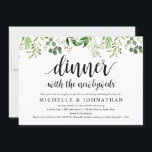 Greenery Post Wedding Brunch Invitation Kaart<br><div class="desc">Het plannen van de vrolijk ooit na het diner en dansen feest met de pasgetrouwden na de huwelijksceremonie? Nodig gasten uit met dit Green Design thema Post Wedding / elopement Brunch Invitation Kaart. Voeg uw uitnodigingsgegevens voor een brunchviering toe. #TeeshaDerrick</div>