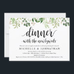 Greenery Post Wedding Brunch Invitation Kaart<br><div class="desc">Het plannen van de vrolijk ooit na het diner en dansen feest met de pasgetrouwden na de huwelijksceremonie? Nodig gasten uit met dit Green Design thema Post Wedding / elopement Brunch Invitation Kaart. Voeg uw uitnodigingsgegevens voor een brunchviering toe. #TeeshaDerrick</div>