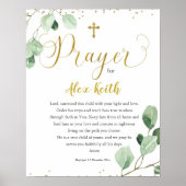 Greenery Printable Baptism Gift Poster (Voorkant)