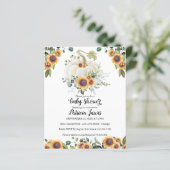 Greenery Pumpkin Budget Baby shower (Staand voorkant)