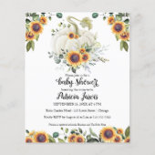 Greenery Pumpkin Budget Baby shower (Voorkant)