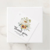 Greenery Pumpkin Herfst Baby shower Hartelijk dank Bedankjes Labels (In situ)