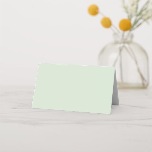 Greenery Pumpkin Herfst Baby shower Place Card Plaatskaartje (Achterkant)