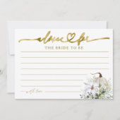 Greenery Pumpkin Herfst Vrijgezellenfeest Advice K (Voorkant)