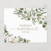 Greenery Pumpkin Herfst Vrijgezellenfeest Advice K (Achterkant)