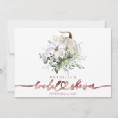 Greenery Pumpkin Herfst Vrijgezellenfeest Advice K (Achterkant)