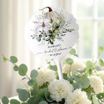 Greenery Pumpkin Herfst Vrijgezellenfeest Ballon<br><div class="desc">Delicate waterverf groen herfst vrijgezellenfeesten ballon. Eenvoudig te personaliseren met uw gegevens. Neem contact met mij op via chat als je vragen hebt over het kunstwerk of maatwerk nodig hebt. LET OP: Voor hulp bij bestellingen,  verzending,  productinformatie,  enz.,  neem direct contact op met Zazzle Customer Care https://help.zazzle.com/hc/en-us/articles/221463567-How-Do-I-Contact-Zazzle-Customer-Support-.</div>