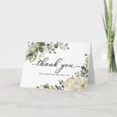 Greenery Pumpkin Herfst Vrijgezellenfeest Dank u Kaart (Voorkant)