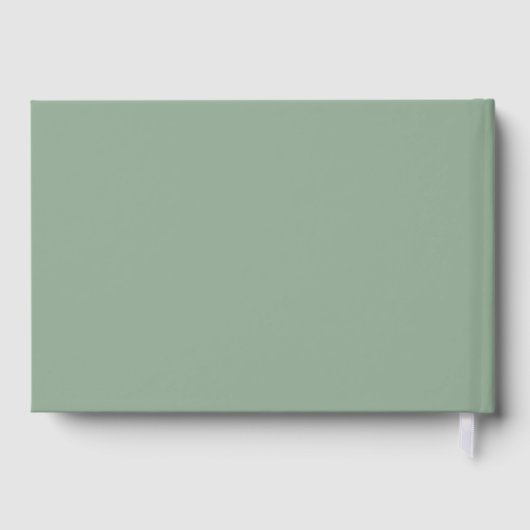 Greenery Pumpkin Herfst Vrijgezellenfeest Gastenboek (Achterkant)