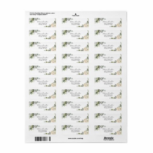 Greenery Pumpkin Herfst Vrijgezellenfeest Label (Full Sheet)