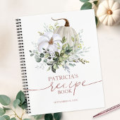 Greenery Pumpkin Herfst Vrijgezellenfeest Recipe B Notitieboek