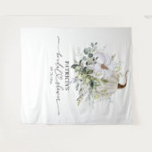 Greenery Pumpkin Herfst Vrijgezellenfeest Wandkleed (Voorkant (horizontaal))