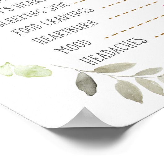 Greenery Pumpkin Old Wives Tales Poster (Hoek)