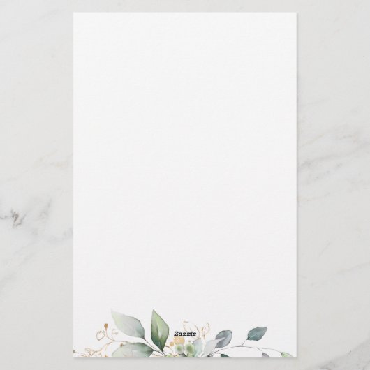 Greenery raadt het Vrijgezellenfeest-spel Briefpapier (Achterkant)