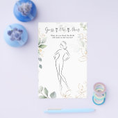 Greenery raadt het Vrijgezellenfeest-spel Flyer (Enkel)