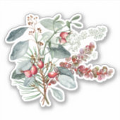 Greenery Red Green Sticker (Voorkant)