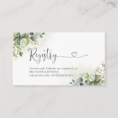 Greenery Registry Enclosure Kaart (Voorkant)