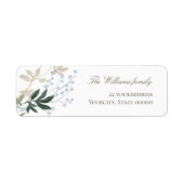 greenery Return Address Label (Voorkant)