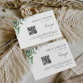 Greenery RSVP kaart bruiloft Sjabloon