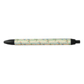 Greenery Rustic Bamboo Forest Zwarte Inkt Pen (Voorkant)